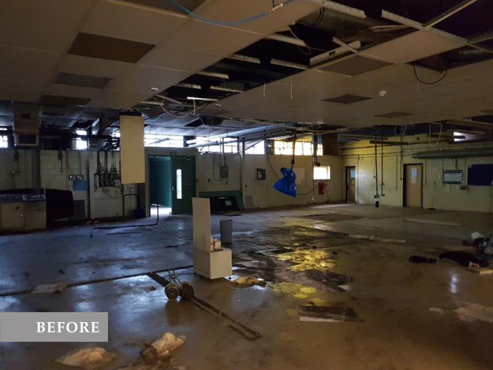 Renovated production space