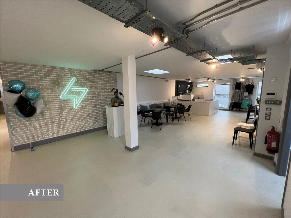 Reception — after renovation