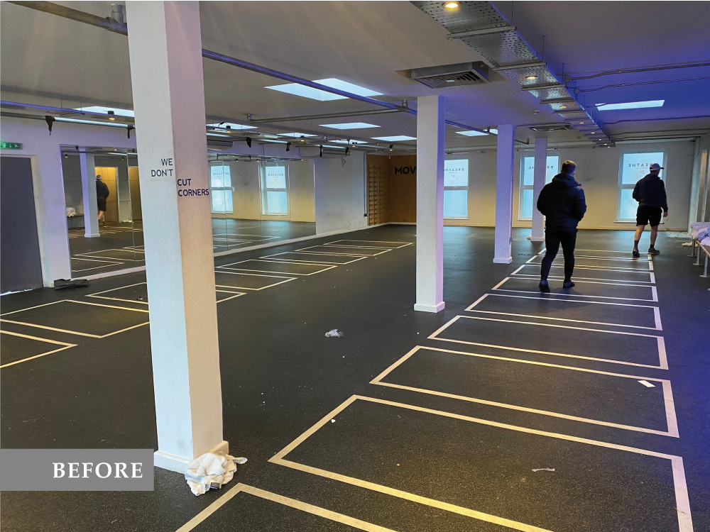 Gym — before renovation