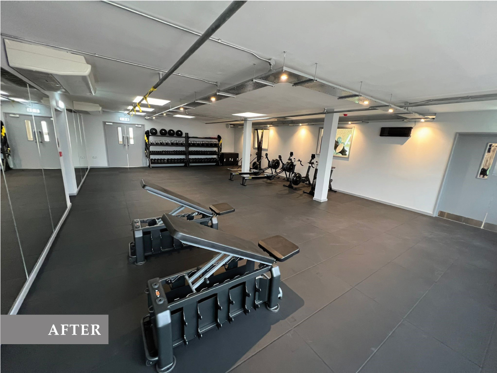 Gym — after renovation